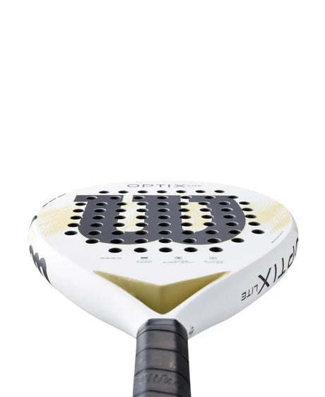 Pala Pádel Wilson Optix V2 Lite Blanco