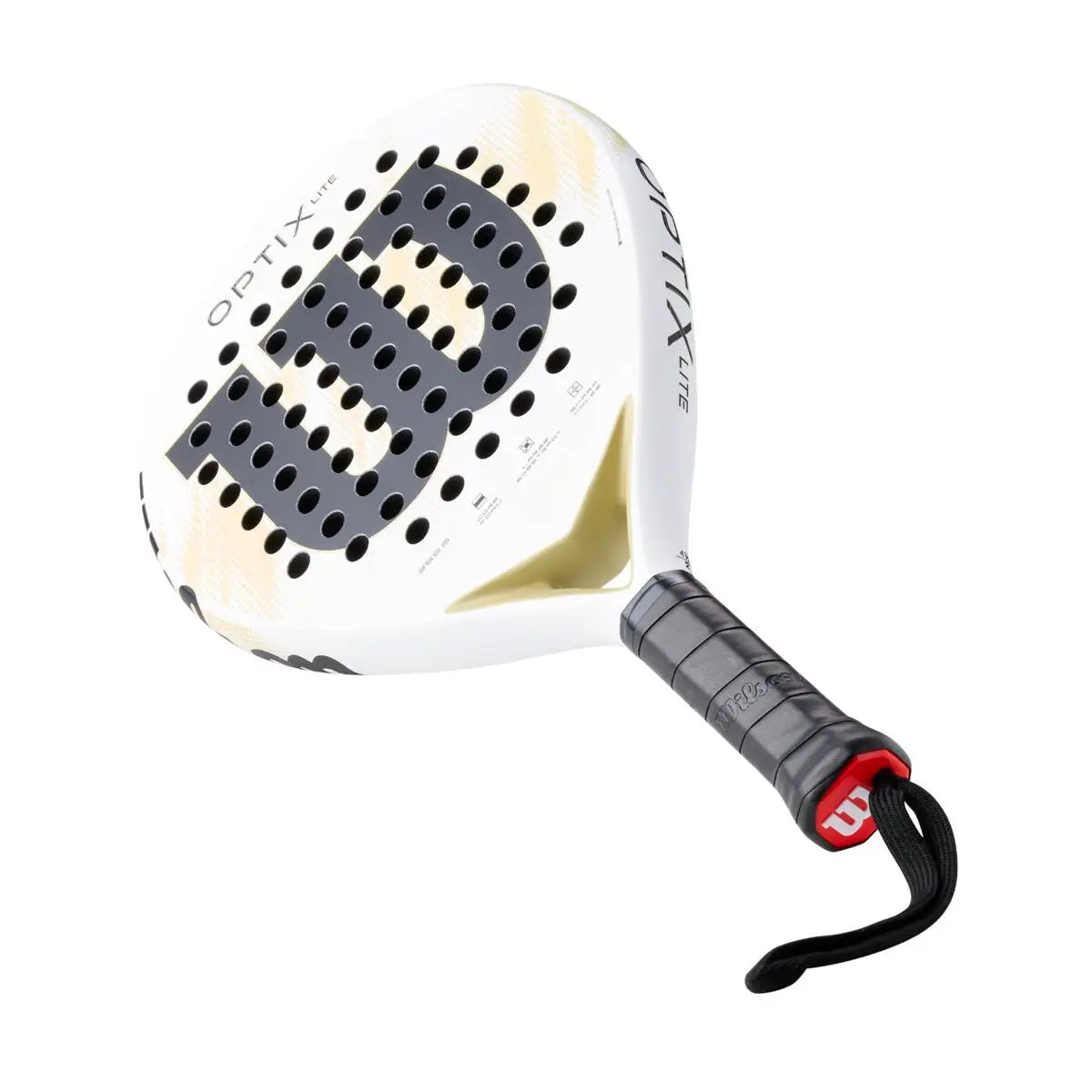 Pala Pádel Wilson Optix V2 Lite Blanco