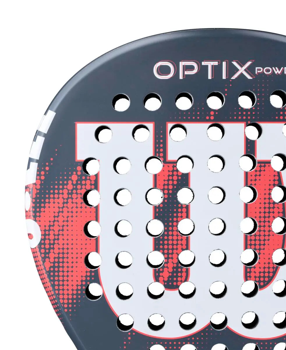 Pala Pádel Wilson Optix V2 Power Rojo