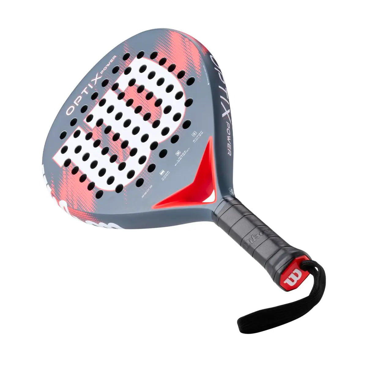 Pala Pádel Wilson Optix V2 Power Rojo