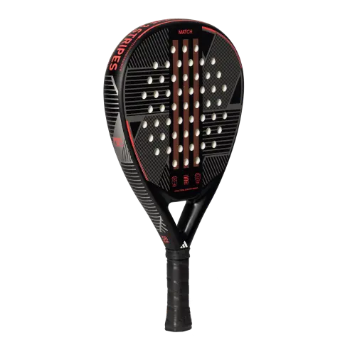 Raquete de Padel adidas Match 3.3 Preto/Vermelho 2024