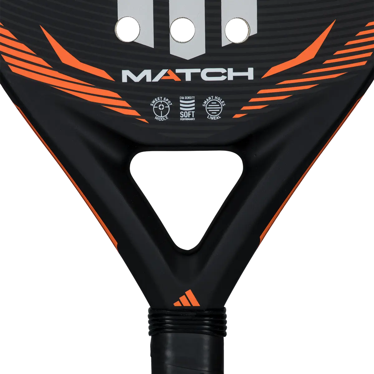 Pala Pádel adidas Match Black/Orange 2026