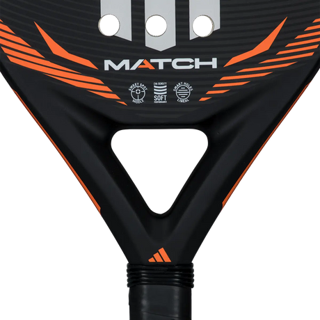 Pala Pádel adidas Match Black/Orange 2026