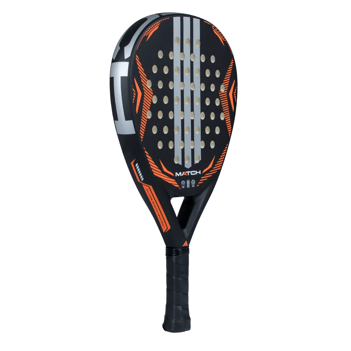 Pala Pádel adidas Match Black/Orange 2026