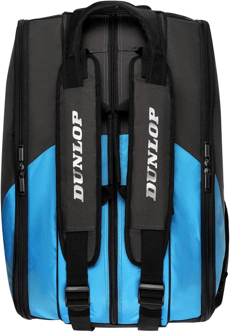 Paletero Dunlop Fx Performance Negro/Cian/Gris