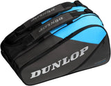Mala de Padel Dunlop Fx Performance Preto/Ciano/Cinzento