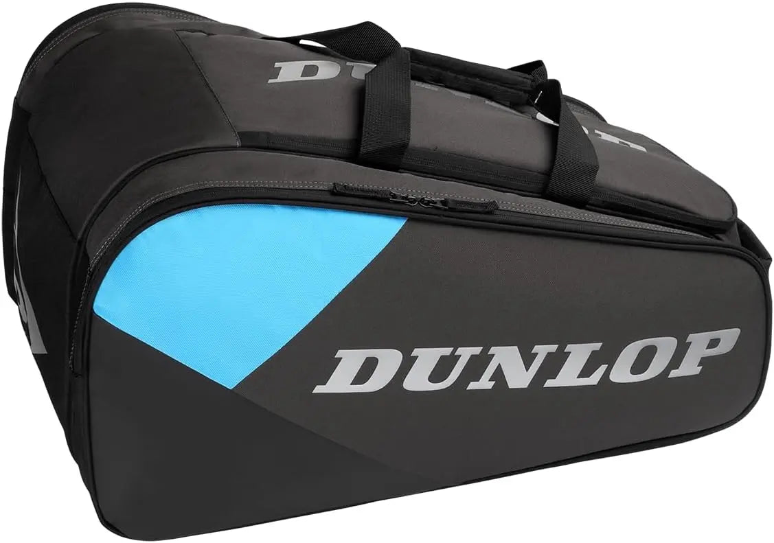 Paletero Dunlop Fx Team Negro/Cian/Gris
