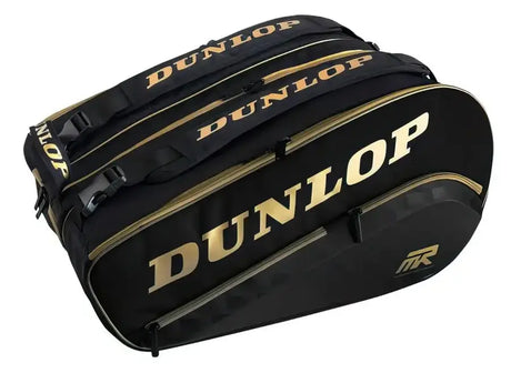 Paletero Dunlop Pro Series Negro/Dorado