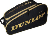 Saco de raquetes Dunlop Pro Series Preto/Dourado