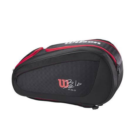 Paletero Wilson Bela v3 Negro/Rojo