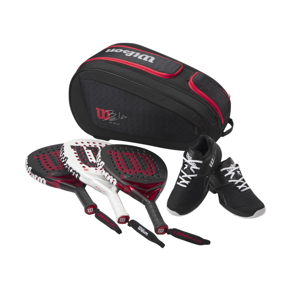 Wilson Bela v3 Padel Bag Black/Red