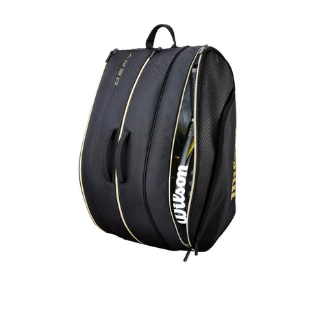 Paletero Wilson Defy V1 Negro/Dorado 2026