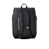 Wilson Defy V1 Padel Bag Black/Gold 2026