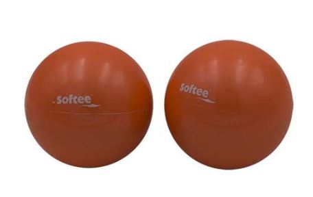 Pelota Pilates Softee Peso sin Empuñadura 500grs 2u