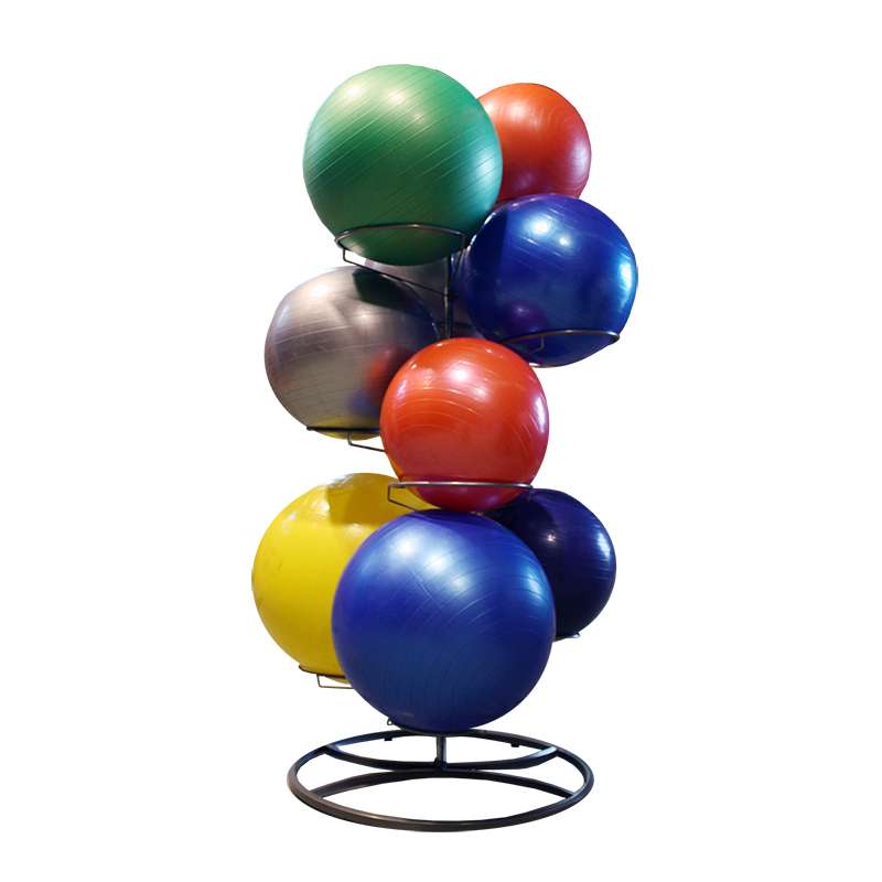 Bolas Gigantes de Fitness Suporte Metálico