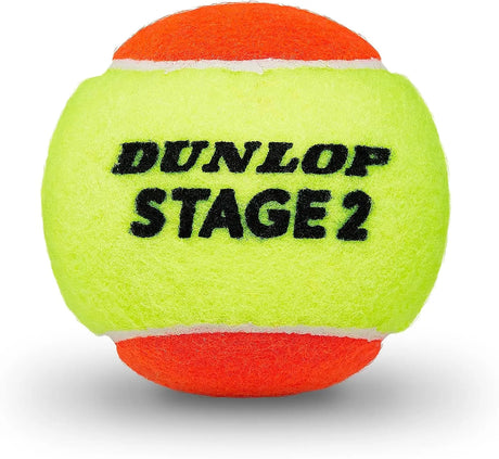 Pelotas Mini Tenis Dunlop Stage 2 Cubo 60