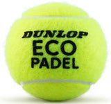 Bolas Padel Dunlop Eco Padel 24 Lata 3 bolas