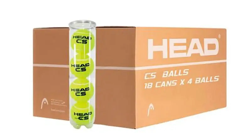 Pelotas Pádel Head CS B4 18 Botes de 4 pelotas