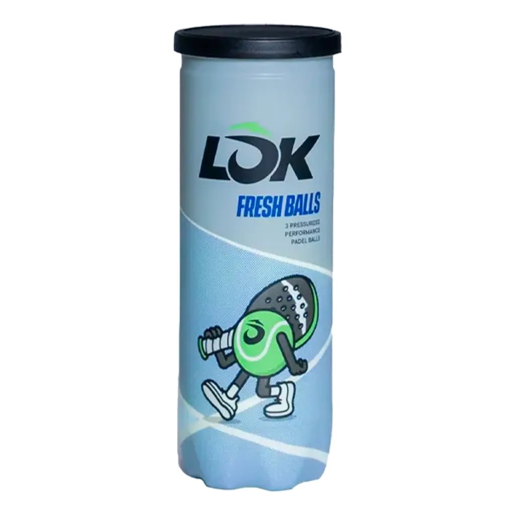 Bolas Padel Lok Fresh Tubo de 3 bolas