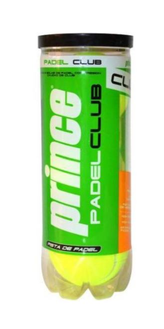 Prince Padel Club Padel Balls 1 can of 3 balls