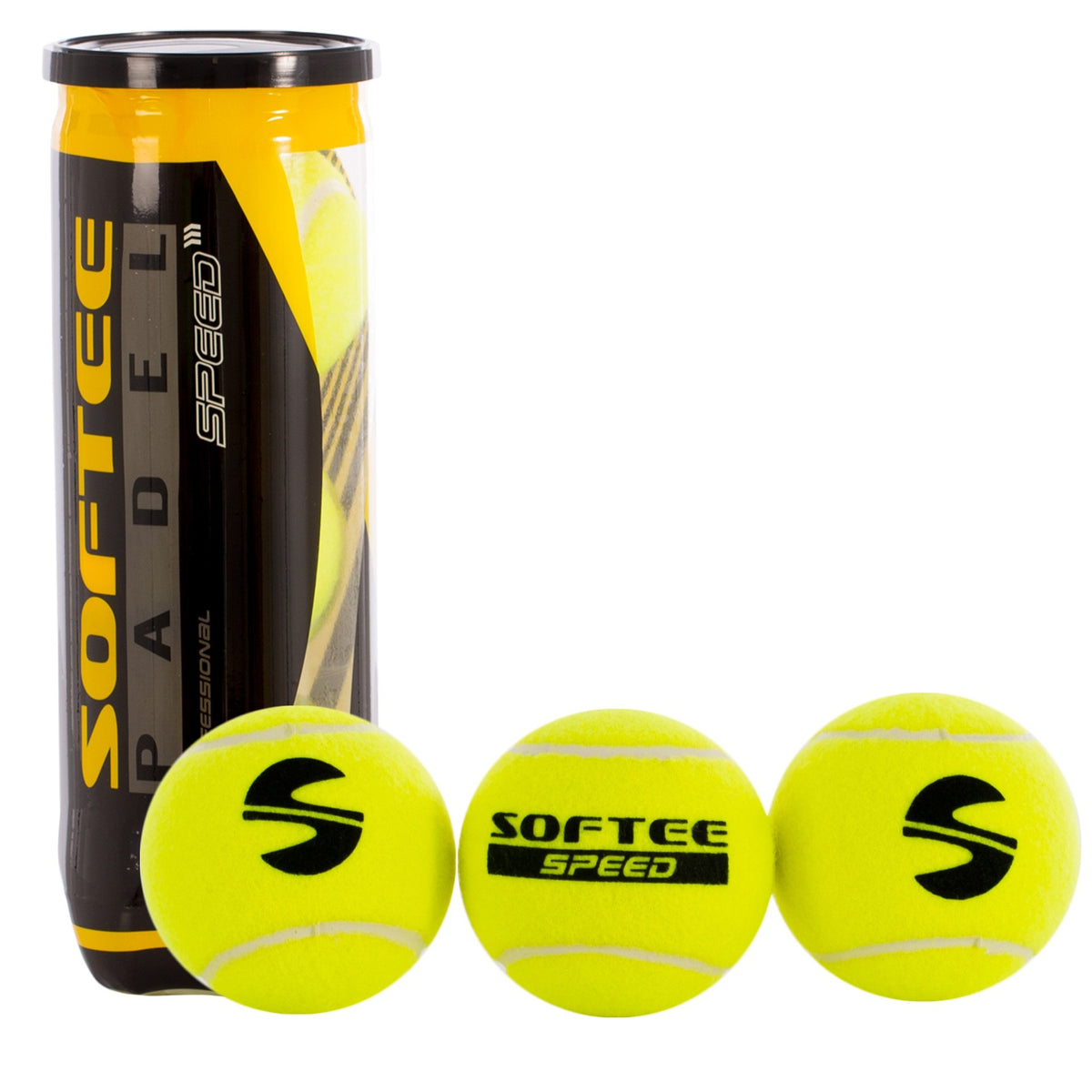 Pelotas Pádel Softee Speed Bote de 3 pelotas