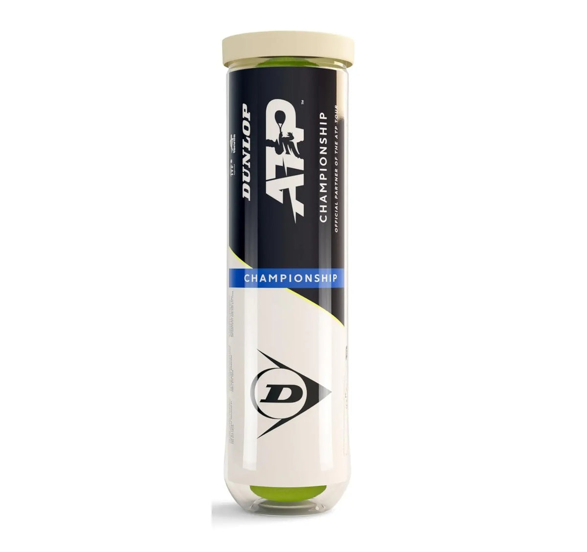 Dunlop ATP CHAMPIONSHIP Tennis Balls B4 1 Can of 4 balls