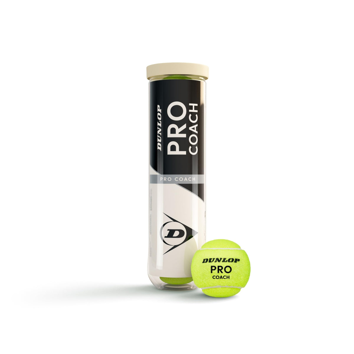 Pelotas Tenis Dunlop Pro Coach 1 Bote de 4 pelotas