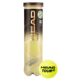 Bolas de Ténis Head Tour XT B4 1 Tubo com 4 bolas
