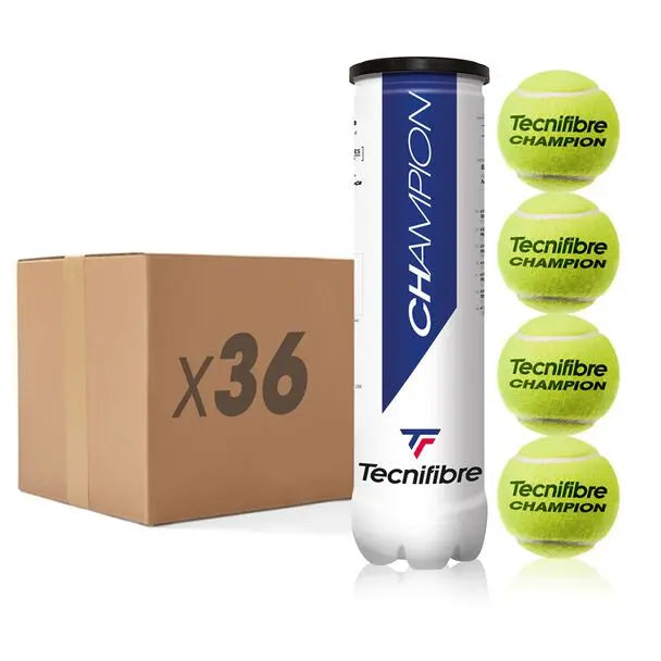 Bolas de Ténis Tecnifibre Champion B4 36 Latas de 4