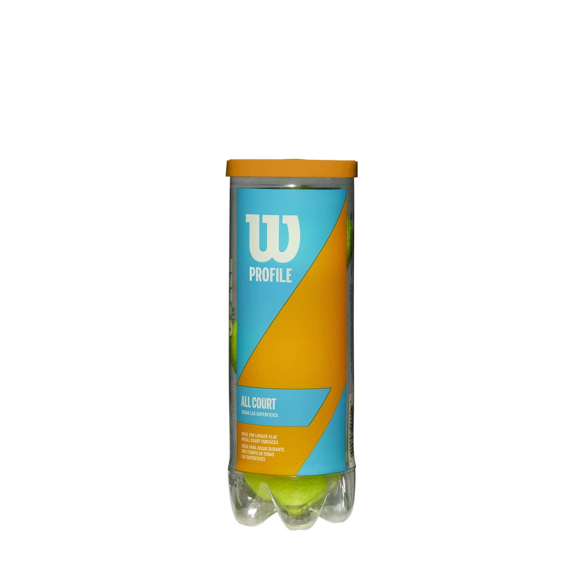 Pelotas Tenis Wilson Profile All Court 1 Bote 3 Pelotas