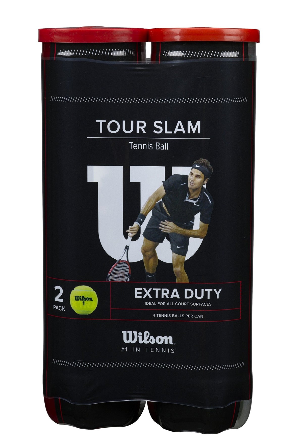 Pelotas Tenis Wilson Tour Slam B4 2 Botes 4 pelotas
