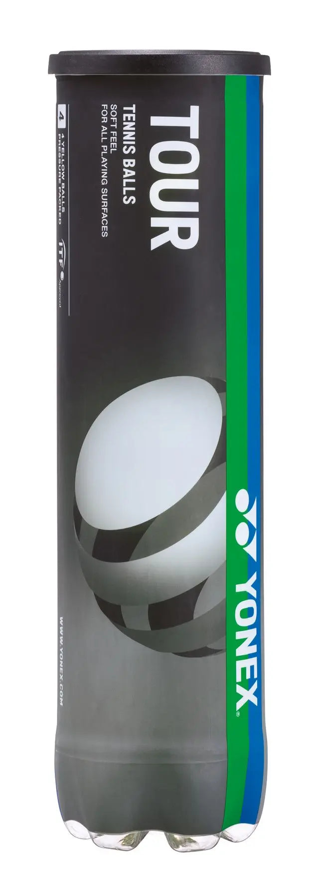 Pelotas Tenis Yonex Tour Bote 4 Pelotas