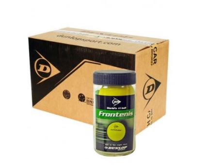 Pelotas de Frontenis Dunlop B2 24 Botes 2 bolas