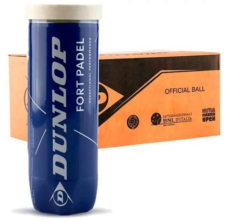 Pelotas de Pádel Dunlop FORT Pádel 24 Botes 3 pelotas