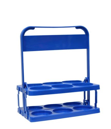 Porta Botellas PVC BASIC de 6 Bidones