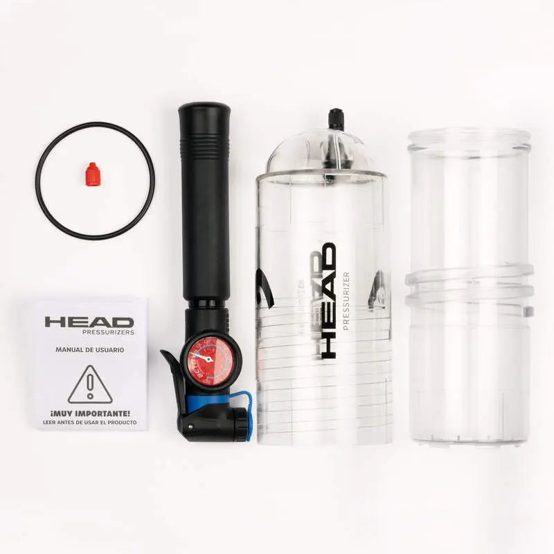 Presurizador de Pelotas Head con Bomba inflador