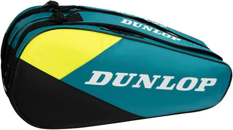 Raquetero Dunlop SX-CLUB 6 Raquetas Verde/Amarillo/Negro