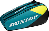 Saco de Raquetes Dunlop SX-CLUB 6 Raquetes Verde/Amarelo/Preto