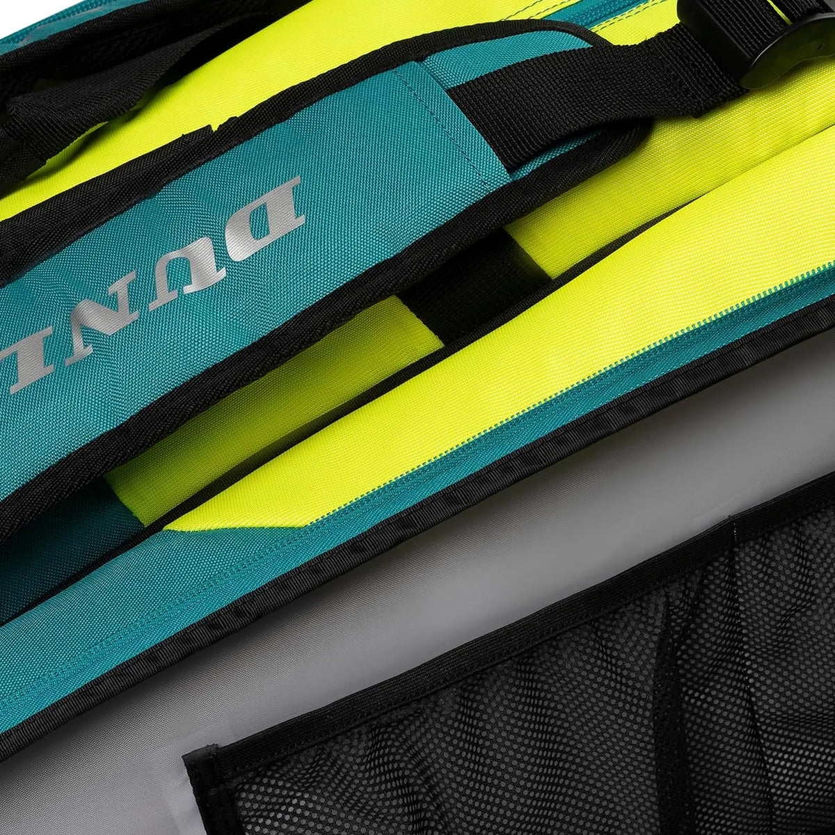 Saco de Raquetes Dunlop SX-PERFORMANCE 12 Raquetes Verde/Preto/Amarelo