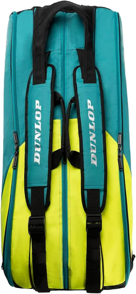 Raquetero Dunlop SX-PERFORMANCE 12 Raquetas Verde/Negro/Amarillo