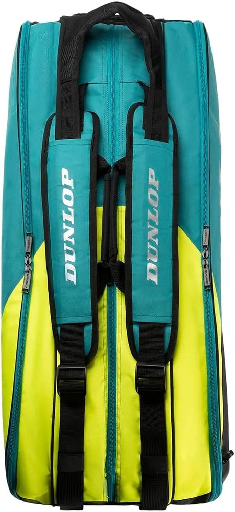 Raquetero Dunlop X-PERFORMANCE 8 Raquetas Verde/Negro/Amarillo