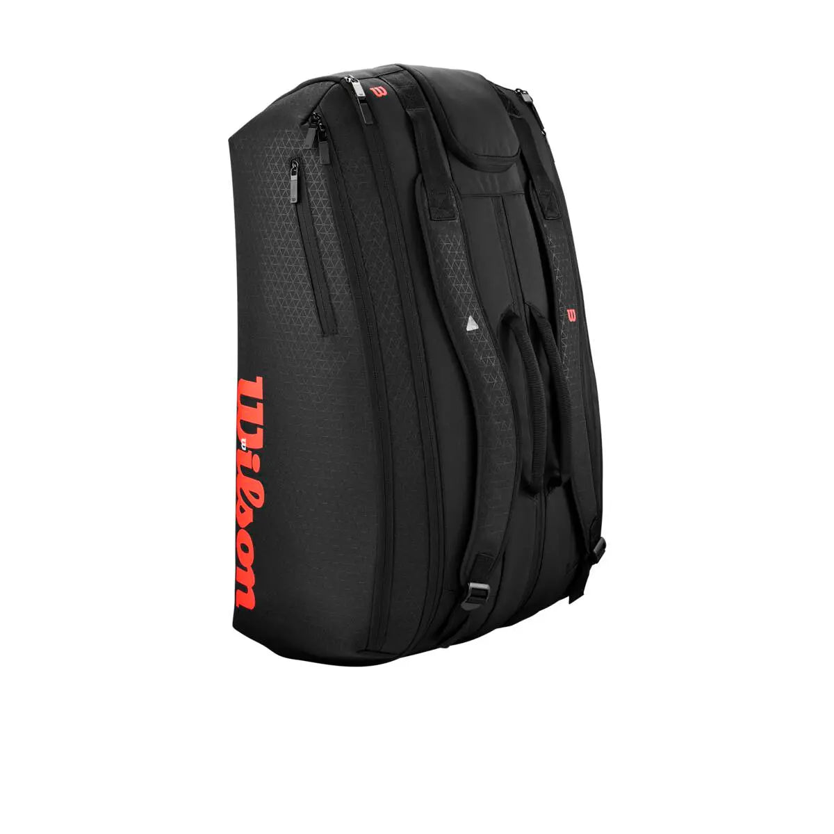 Saco de Raquetes Wilson Clash V3 15 Raquetes Preto/Vermelho