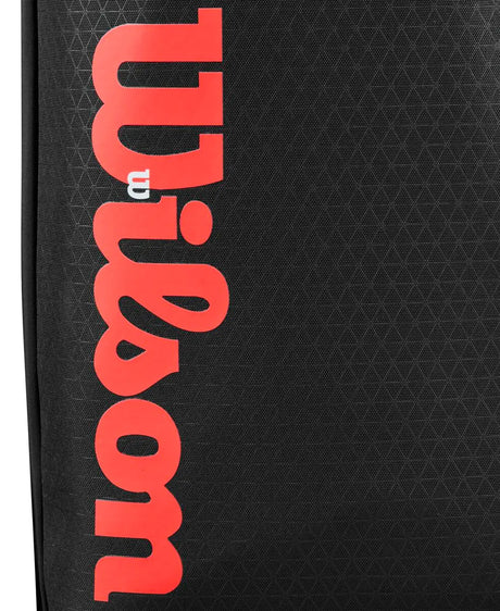 Raquetero Wilson Clash V3 15 Raquetas Negro/Rojo