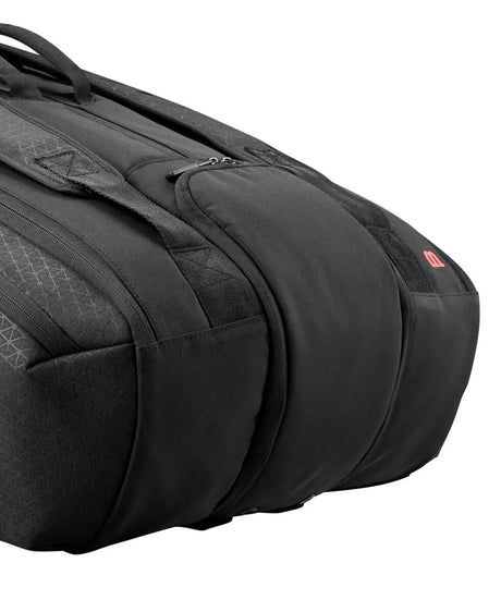 Raquetero Wilson Clash V3 15 Raquetas Negro/Rojo