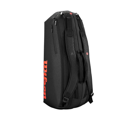 Raquetero Wilson Clash V3 6 Raquetas Negro/Rojo