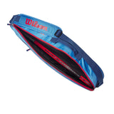 Raquetero Wilson Junior 3 Raquetas Azul/Naranja