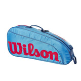 Raquetero Wilson Junior 3 Raquetas Azul/Naranja