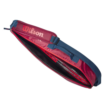 Raquetero Wilson Junior 3 Raquetas Rojo