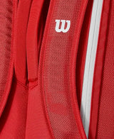 Saco de raquetes Wilson Super Tour 15 Vermelho
