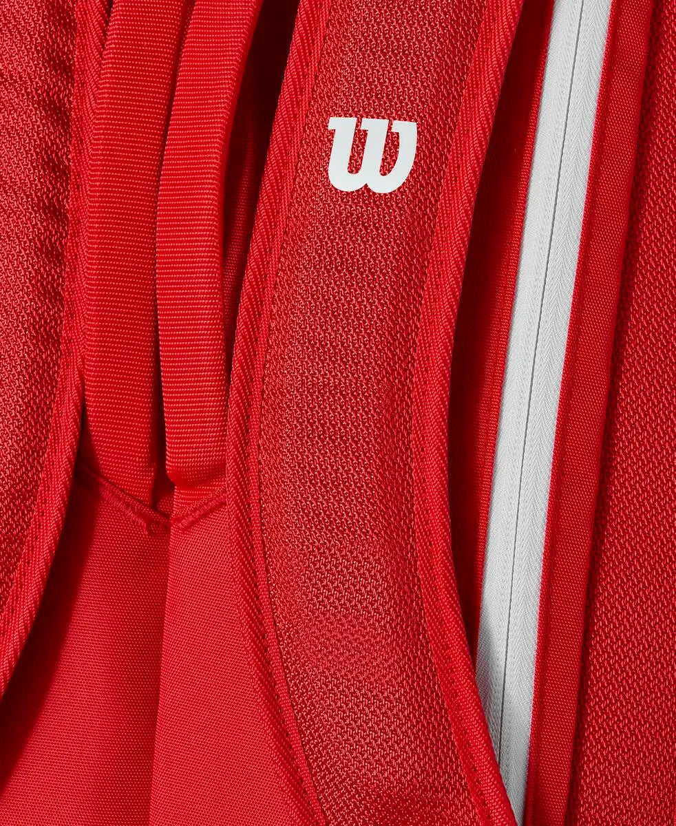 Wilson Super Tour 9 Racket Bag Red